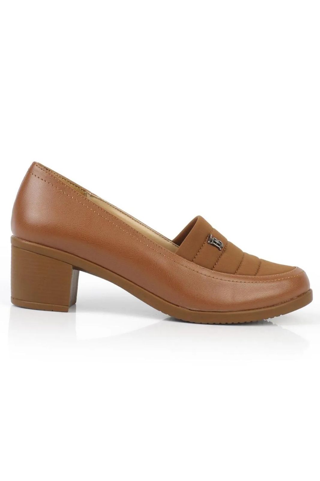 Ayla - Turkish Capone Thick Heel Tan