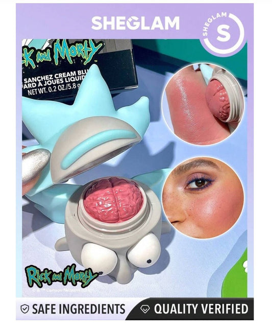 Rick and Morty Blush Sheglam